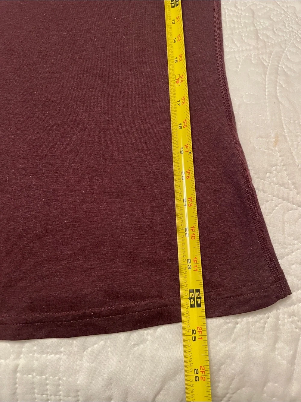 Nike Dri-Fit Medium Polyester Athletic Tee Shirt Dark Purple Color Lightly Used